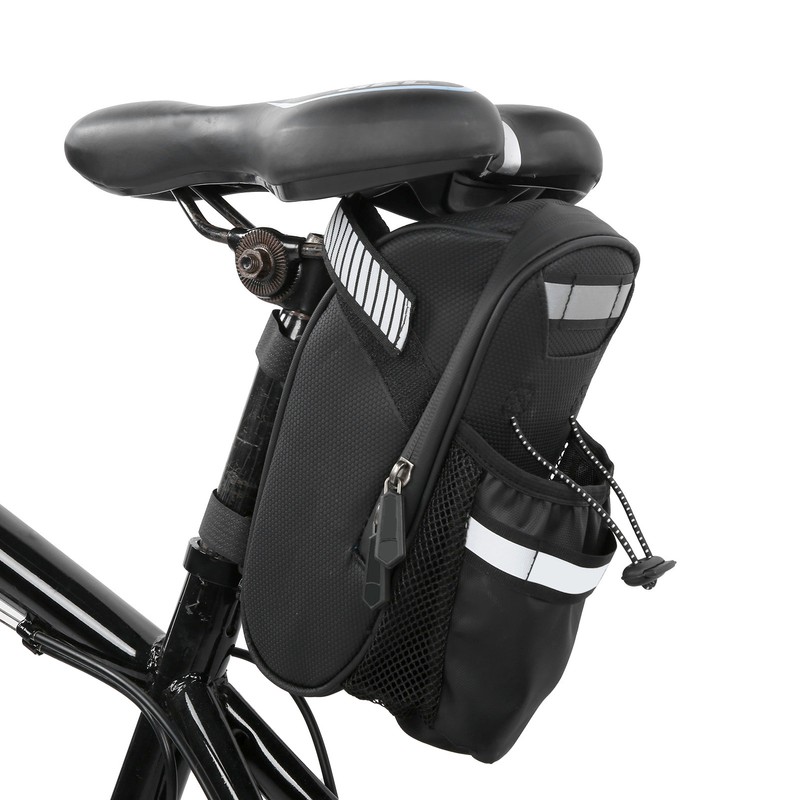 WHEEL UP Portable Waterproof Bike Saddle Pouch with Water Bag