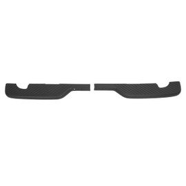HECASA Rear Bumper Step Pad Compatible with 1997-2004 Ford F150 F250 Heritage Flareside Plastic(PP) Black