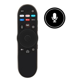 Voice Replace Remote Compatible with Vizio Smart TV VQP65C-84 M55Q7-J01 V505M-K09 M58Q7-J01 V435-J01 M65Q7-J01 V4K50C-08 M70Q7-J03 V4K55C-08 M75Q7-J03 OLED65-H1 VQP75C-84 P65Q9-J01 V555M-K01 P75Q9-J01