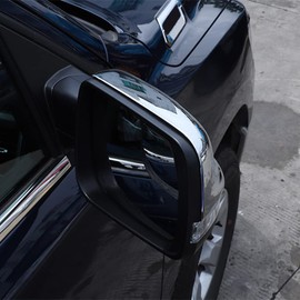 New 2pcs Door Exterior Rearview Mirror Cover Cap Trim for Dodge Ram 1500 Truck 2019-2022 (Chrome)