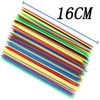 YANQINQIN 150PCS Plastic Mini Colorful Thin Pick Up Sticks for