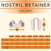 Premium Nostril Retainer For Rhinoplasty + Tape – 2 Sizes