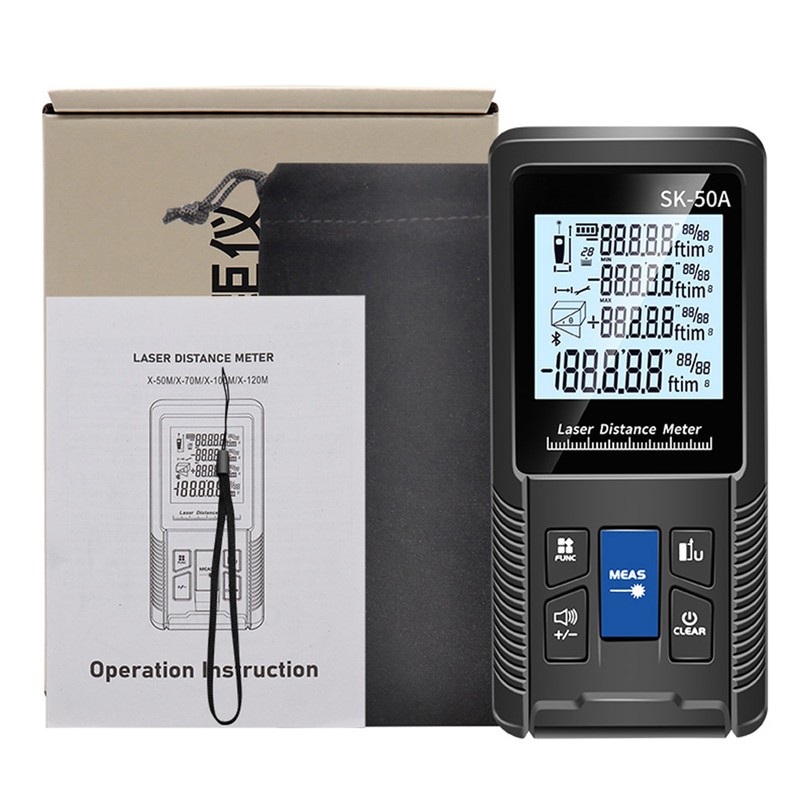 Intelligent Laser Rangefinder Digital Laser Distance Meter with Single Continuous