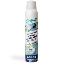 Batiste Sweat Activated Dry Shampoo, Neutralizes Odor for Up to 24 Hours & Prevents Sweat Buildup in Hair, Waterless Shampoo, 3.81 Oz