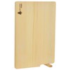 Umezawa 205612 Aomori Hiba Wooden Cutting Board with Stand, Medium,