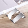 Vctitil 2Pcs Stainless Steel Over The Door Hooks,Z Shape Back