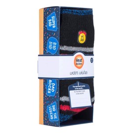 HEAT HOLDERS - Men's Winter Warm Striped Gift Thermal Socks / Socks for Dad and Grandpa, # 1 Dad