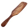 VICASKY Long Handle Wood Spatula Crepe Batter Spreader Kitchen Cooking