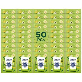 Chrysal Universal Flower Food – 50 Count Flower Food Sachets 0.5L – Fresh Cut Flower Boost for Flower Bouquets, Vase Flowers and Arrangements