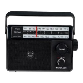 Retekess TR633 Portable FM/AM Radio Digital Big Speaker Elder Outdoor Sport