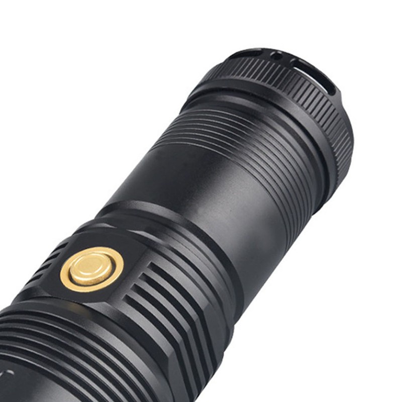 LED Flashlight High Brightness Rechargeable Waterproof Handheld Flashlight for Outdoor