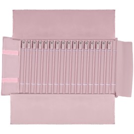 Synpinya Jewellery Organizer Roll, Large Capacity Jewellery Holder, Jewelry Necklace Storage Bag, Multiple Jewel Bag case for Necklaces, Rings, Bracelets