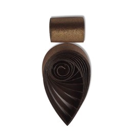ODETOJOY - Tiras de papel metálicas de 3 mm para hacer tarjetas de manualidades de un solo color, 60 unidades de ODETOJOY (bronce dorado)
