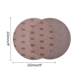 Pack of 10 Sanding Discs, Mesh Velcro Sanding Discs, Diameter 222 mm, Dust-Free Sanding Net Sanding Disc, Anti-Blocking Sanding Pads, Sandpaper for Ceiling Sanders, Drywall Sanders 240#