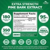 Zazzee Extra Strength French Maritime Pine Bark 20:1 Extract, 350