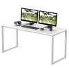 SHW Home Office 48-Inch Computer Desk, White