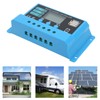 12V 24V Solar Panel Controller LCD Display Photovoltaic Charge Controller