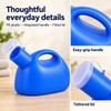Portable Male Urinal Bottle – 2000mL with Lid and Handle