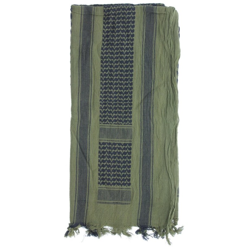 Army Universe Premium Heavyweight Shemagh Scarf Pin - Olive Drab