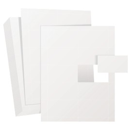 Printable Business Cards, Premium Paper, 2" x 3.5", 10 Cards Per Sheet (8.5" x 11"), Matte White, Easy Feed for Inkjet and Laser Printers, by Better Office Products (200-CT)
