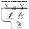 Fishing Line Spooler System, Portable Fishing Line Winder Adjustable Spinning
