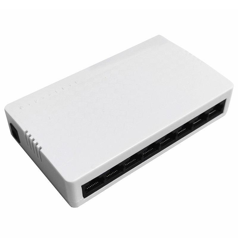 8-port 100M Switch Ethernet Switch 8 Adaptive 10/100Mbps Ethernet Ports