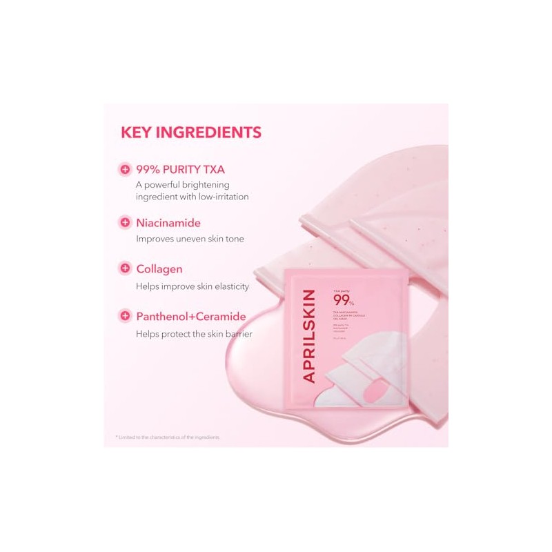 Aprilskin Mascarilla de Gel en C psulas Rosas Txa