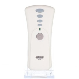 Anderic 99119 Replacement for Hunter 99119 Ceiling Fan Remote Control - Receiver Must be pre-Installed (not Included) - Remote and Wall Mount only - White