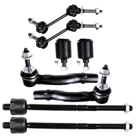 ALEGE 8Pcs Front Suspension Kit,Fit for Ford Crown Victoria 2003-2011 for Mercury Grand Marquis 2003-2011,Inner Outer Tie Rod Sway Bar Link Upper Ball Joint