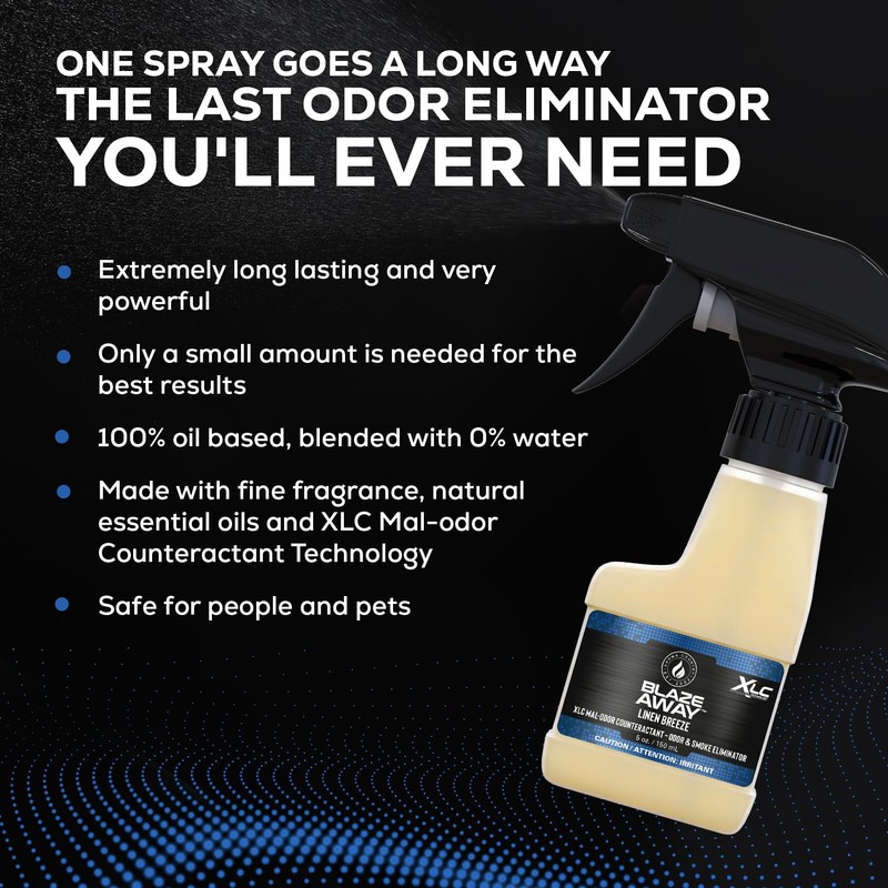 Blaze Away Commercial Air Freshener & Odor Eliminator for Strong