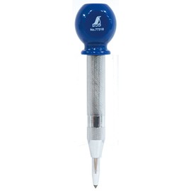 Shinwa Sokutei 77318 Auto Punch with Rolling Prevention Grip, L