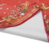 Decoser Heavy Duty Flannel Backed Vinyl Tablecloth with Flannel Backing