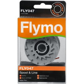 Masterpart Trimmer Spool & Line To Fit Flymo Sabre Trim, Contour Power Plus Cordless, Contour XT, Contour 500XT, Contour Cordless 24V, Contour 20V Li, Mighti-Trim Li Trimmers FLY047, 599431990