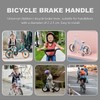 1 Pair Bicycle Brake Levers Handle, Universal 2-2.3cm Handlebar Bike