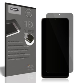 dipos FLEX Privacy Blickschutz-Folie matt passend für BLU Bold K5 Schutzfolie mit 100% Displayabdeckung, Fingerprint-Kompatibel, Case-Friendly, Full Cover, Sichtschutz Filter 2way