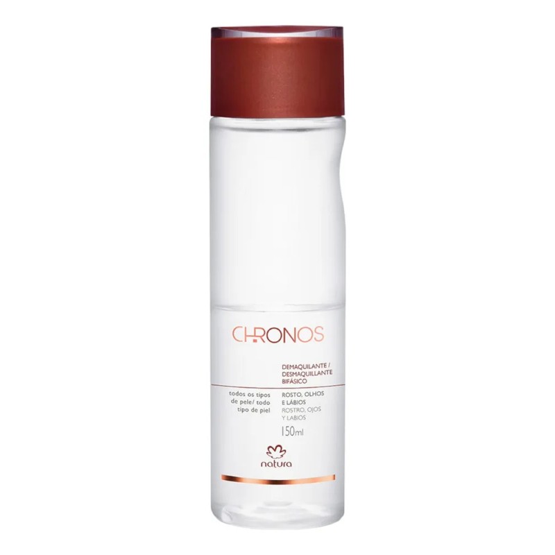 Natura Desmaquillante Bifásico Chronos 150ml Remoción Intensiva
