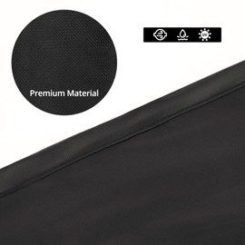 QWORK® Hanging Chair Cover Large 420D Oxford Fabric Hanging Chair Protective Cover Waterproof and UV Protection Hanging Chair Cover 190 x 115 cm