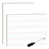 Dry Erase Lined Whiteboard for Kids, White Board with Lines