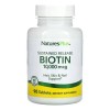 Biotina 10000mcg 90 Comprimidos Sin Sabor NaturesPlus Suplemento Nutricional