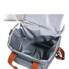Ferni's Double Deck Insulated Lunch Bag, Dual Compartment Lunch Box