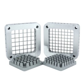 2 PK Replacement Cutting Frame Plate Blade 3-Hole 3/8" & 1/2" use on French Fry Cutter