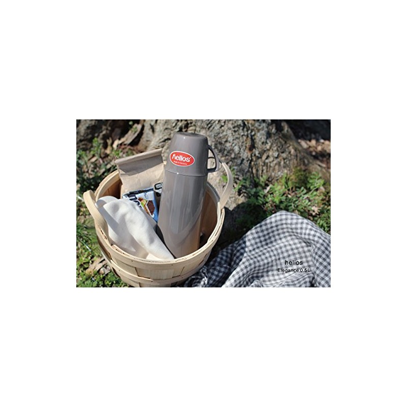 helios 544290 Tabletop Thermos Flask, Elegance, 16.9 fl oz (500