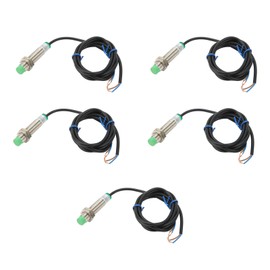 5PCS Proximity Switch M12x1 Proximity Sensor for Distance Detection 2 Wire Normally Open 90‑250VAC