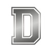 Applicable Pun Varsity Letter D - Vinyl Decal for Outdoor
