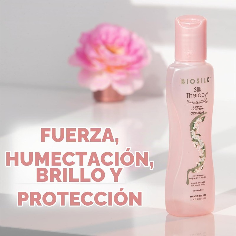 BIOSILK IRRESISTIBLE COLLECCIÓN TERAPIA DE SEDA DEJAR EN TRATAMIENTO 2.5