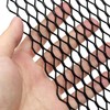 Modengzhe 40 x 13 inch Car Grill Mesh Sheet, Black