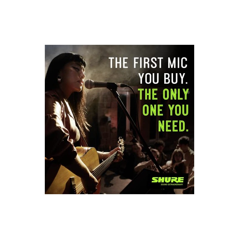 Shure SM58-LC Cardioid Micrófono Vocal