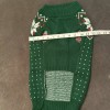 No Brand Dog Pet Holiday Turtleneck Pullover Sweater Green with