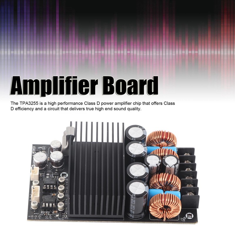 Digital Power Amplifier Board High Power 2.0 Channel HIFI Stereo