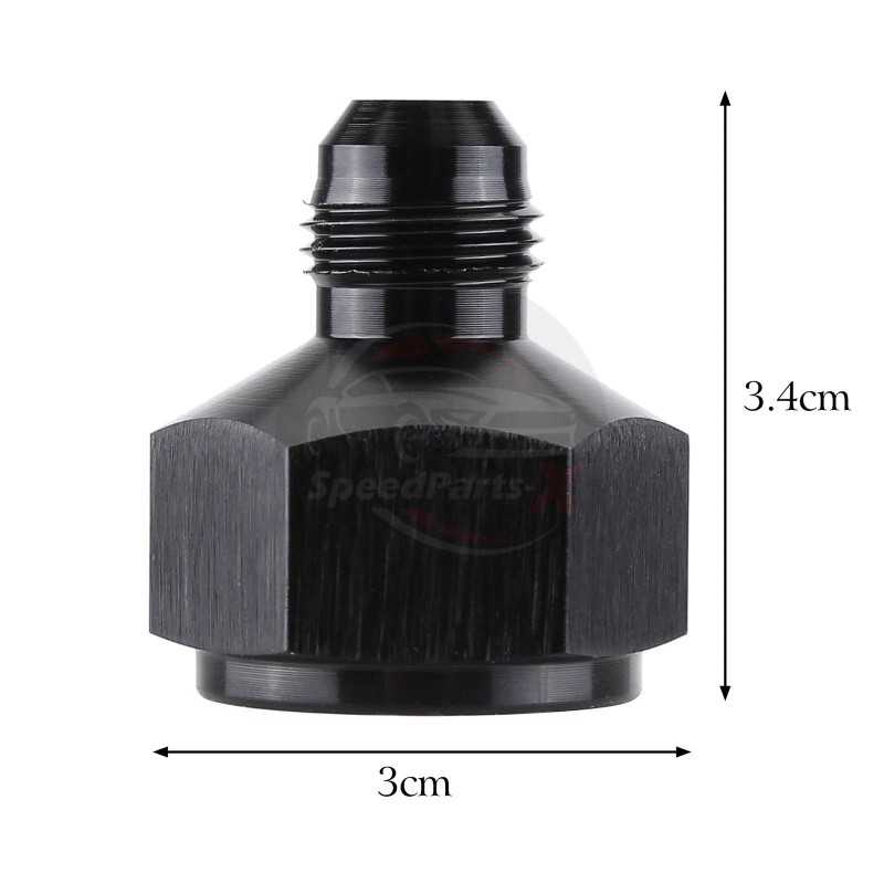 SpeedParts-X 2Pcs 10AN Female to 6AN Male Flare Reducer Fitting
